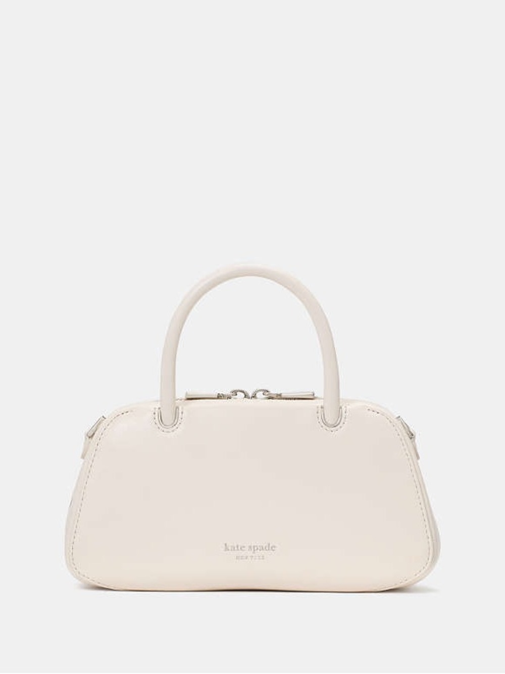 NWT Kate Spade Grace Mini East West Leather Crossbody Timeless Taupe $198 - Picture 3 of 12